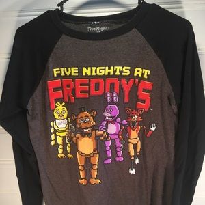 Five nights at Freddy’s long sleeve youth shirt